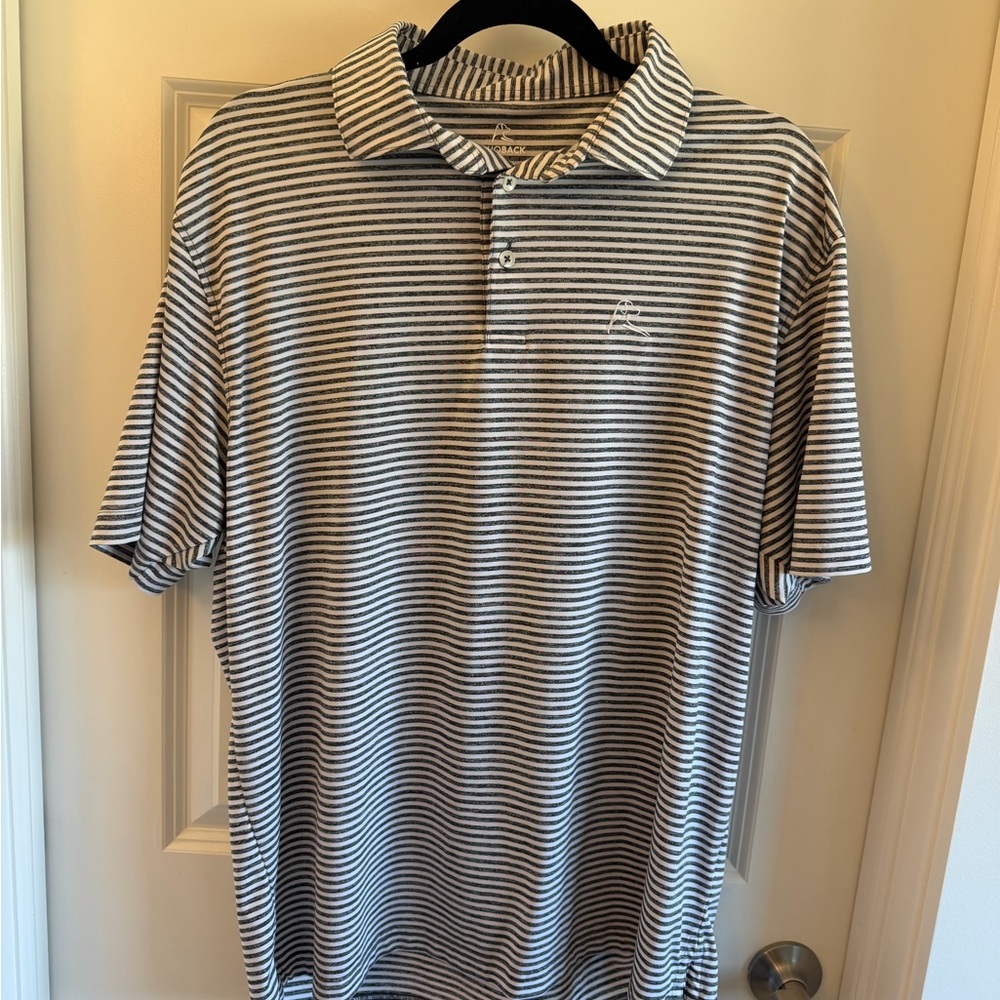 Rhoback Striped Polo
